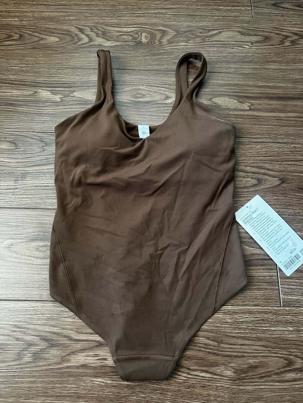 Lululemon Align Bodysuit Size 6 Java Brown Nulu